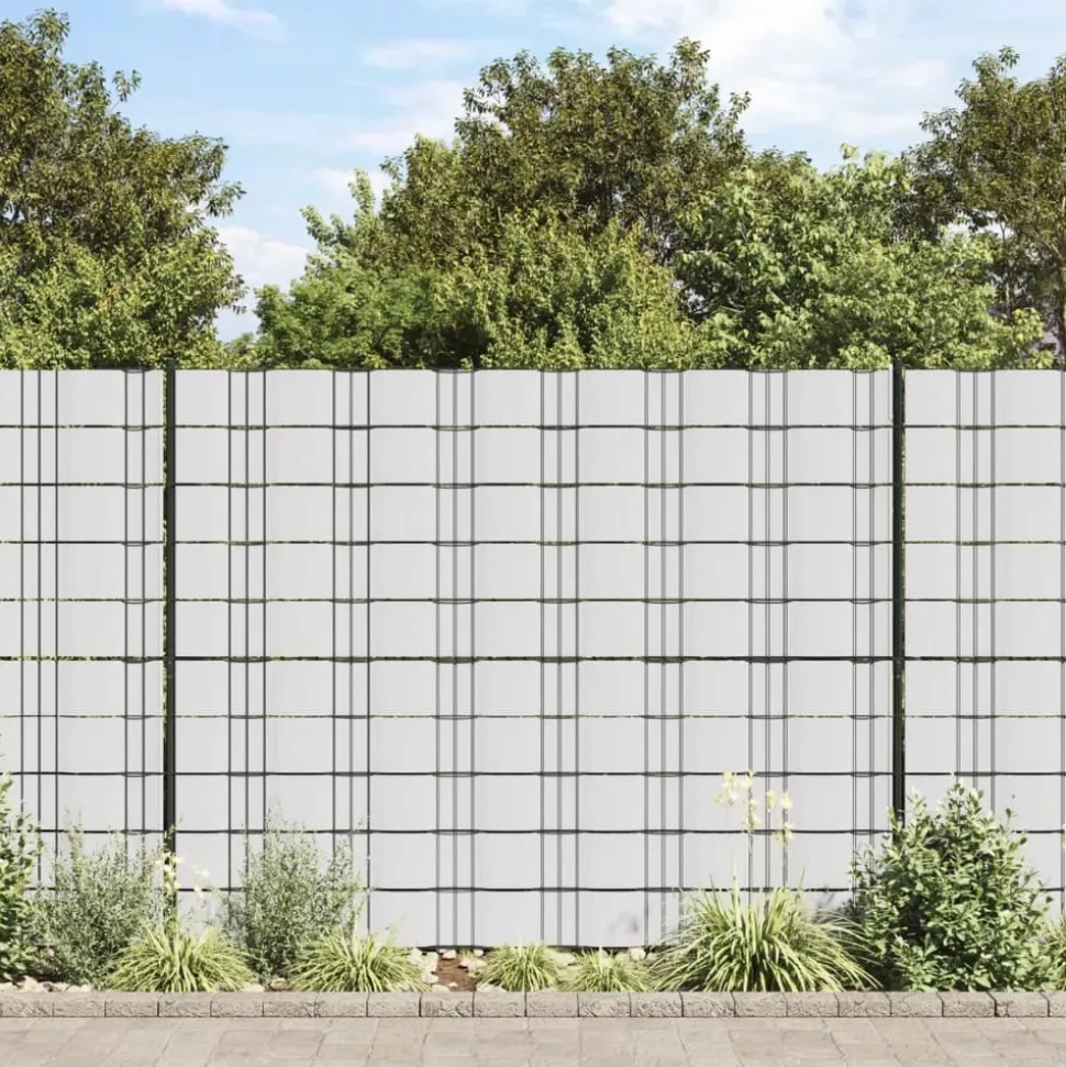 MAISON EXCLUSIVE - Écrans d'intimité de jardin 4 pcs pvc 35x0,19 m blanc