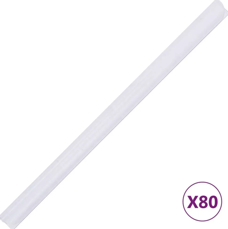 MAISON EXCLUSIVE - Écrans d'intimité de jardin 4 pcs pvc 35x0,19 m blanc