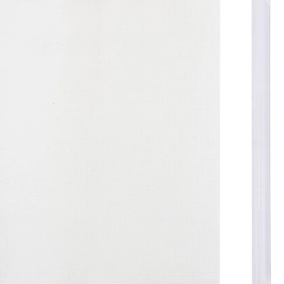 MAISON EXCLUSIVE - Écrans d'intimité de jardin 4 pcs pvc 35x0,19 m blanc