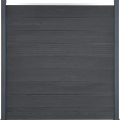 MAISON EXCLUSIVE - Ensemble de panneaux de clôture gris 526x186 cm wpc