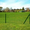 MAISON EXCLUSIVE - Ensemble de clôture euro acier 25 x 1,5 m vert