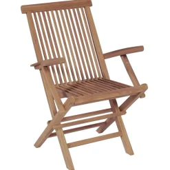 MAISON EXCLUSIVE - Ensemble à manger d'extérieur 9 pcs et chaises pliables teck