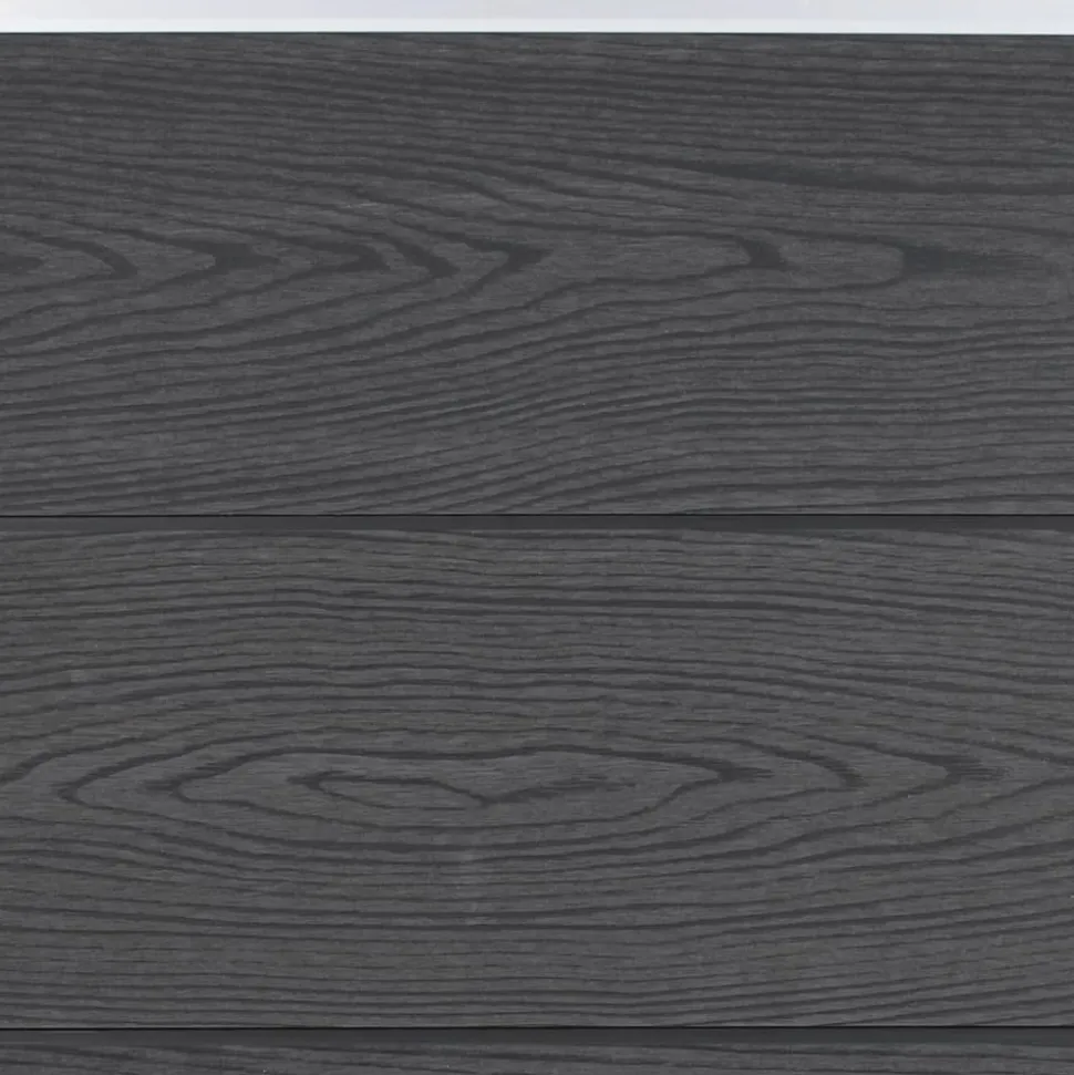 MAISON EXCLUSIVE - Ensemble de panneaux de clôture gris 353x186 cm wpc