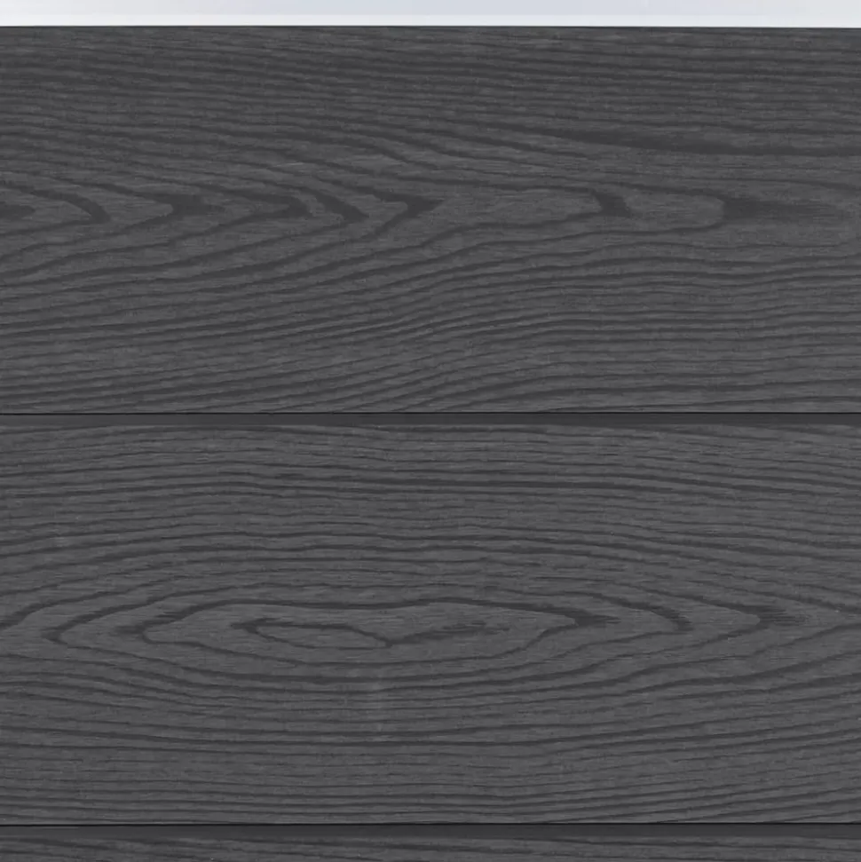 MAISON EXCLUSIVE - Ensemble de panneaux de clôture gris 699x186 cm wpc