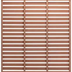 MAISON EXCLUSIVE - Panneau de clôture wpc 180x180 cm marron