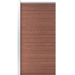 MAISON EXCLUSIVE - Panneau de clôture wpc 95x186 cm marron