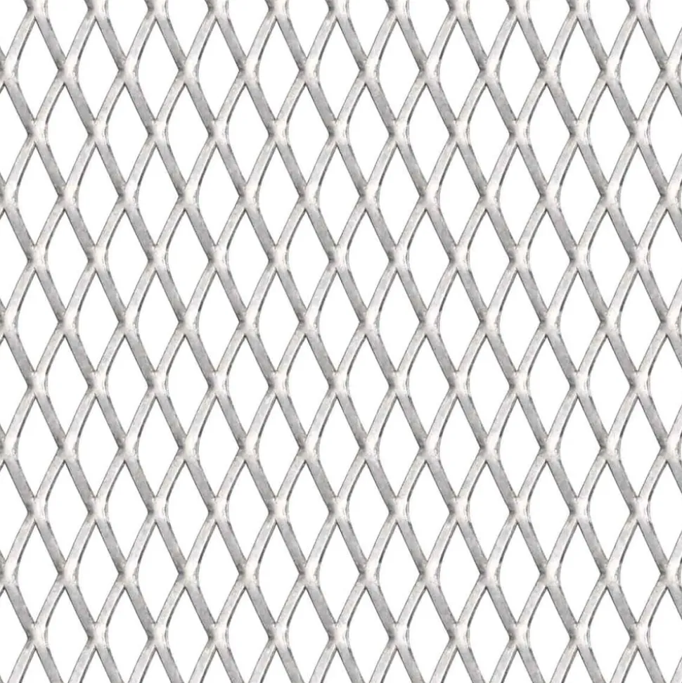 MAISON EXCLUSIVE - Panneau de grillage de jardin acier inox 50x50 cm 45x20x4 mm