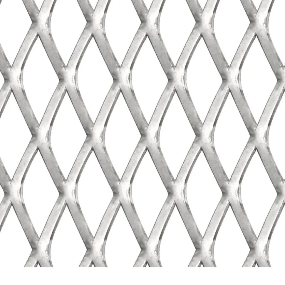 MAISON EXCLUSIVE - Panneau de grillage de jardin acier inox 50x50 cm 45x20x4 mm