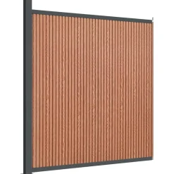 MAISON EXCLUSIVE - Panneau de clôture marron 173x186 cm wpc