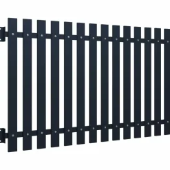 MAISON EXCLUSIVE - Panneau de clôture anthracite 178 x 75 cm acier thermolaqué