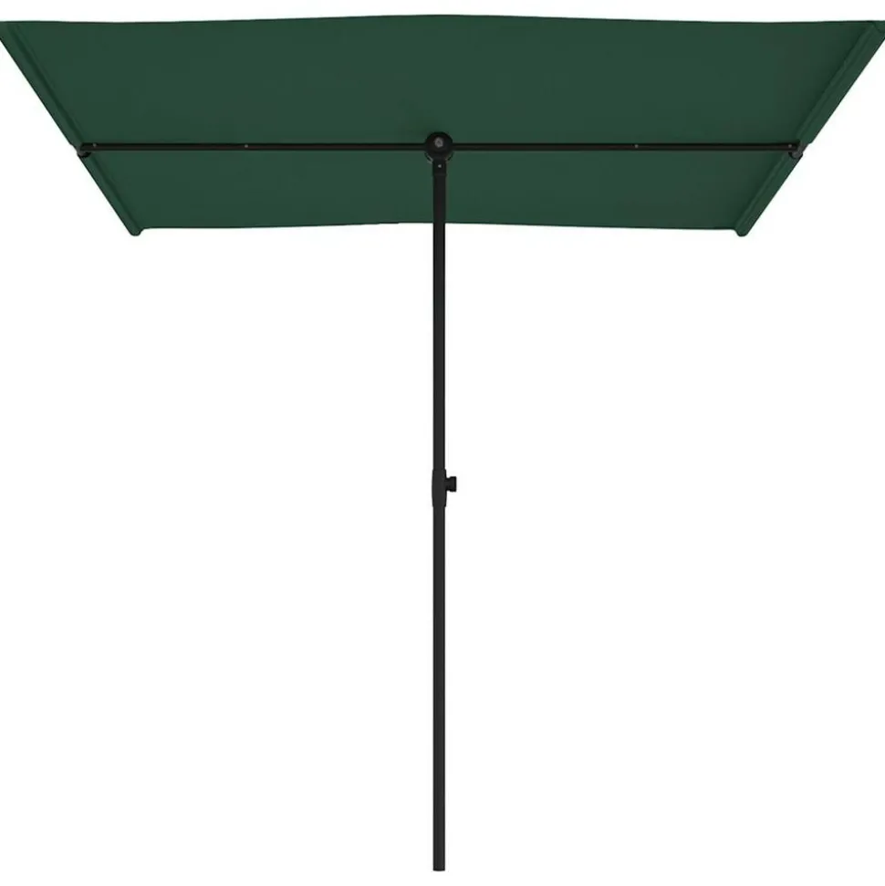 MAISON EXCLUSIVE - Parasol de jardin avec mât en aluminium 2x1,5 m vert