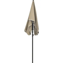 MAISON EXCLUSIVE - Parasol de jardin avec mât 200x130 cm taupe
