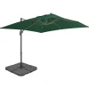 MAISON EXCLUSIVE - Parasol de jardin avec base portable vert