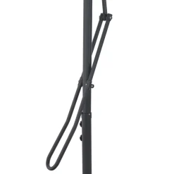 MAISON EXCLUSIVE - Parasol d'extérieur avec poteau en acier 250 x 250 cm taupe