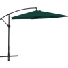 MAISON EXCLUSIVE - Parasol de jardin en porte-à-faux 3 m vert