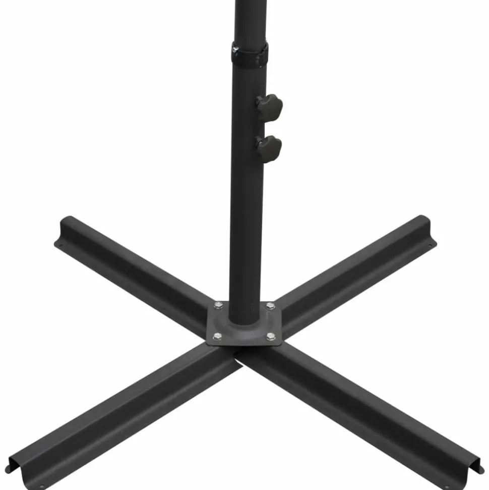 MAISON EXCLUSIVE - Parasol de jardin en porte-à-faux 3 m vert