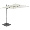 MAISON EXCLUSIVE - Parasol de jardin avec base portable sable