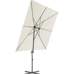 MAISON EXCLUSIVE - Parasol de jardin avec base portable sable