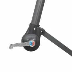 MAISON EXCLUSIVE - Parasol suspendu avec poteau bleu 3 m