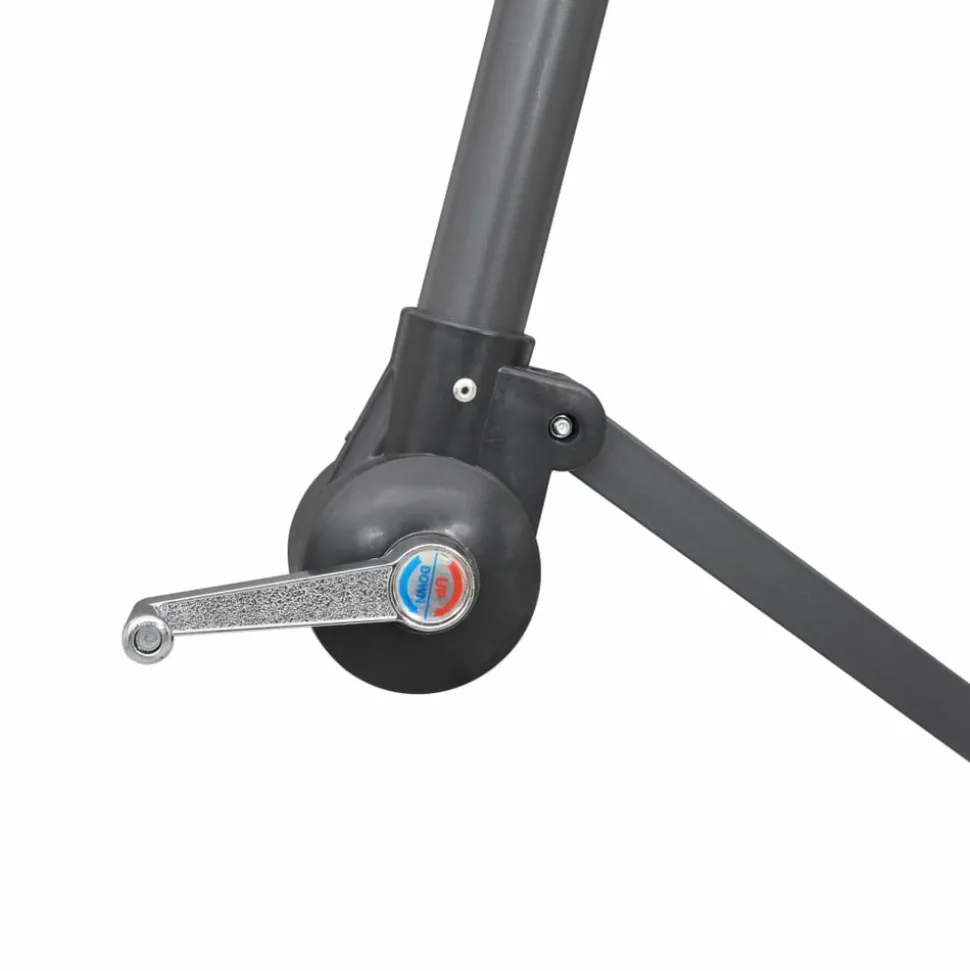 MAISON EXCLUSIVE - Parasol suspendu avec poteau bleu 3 m