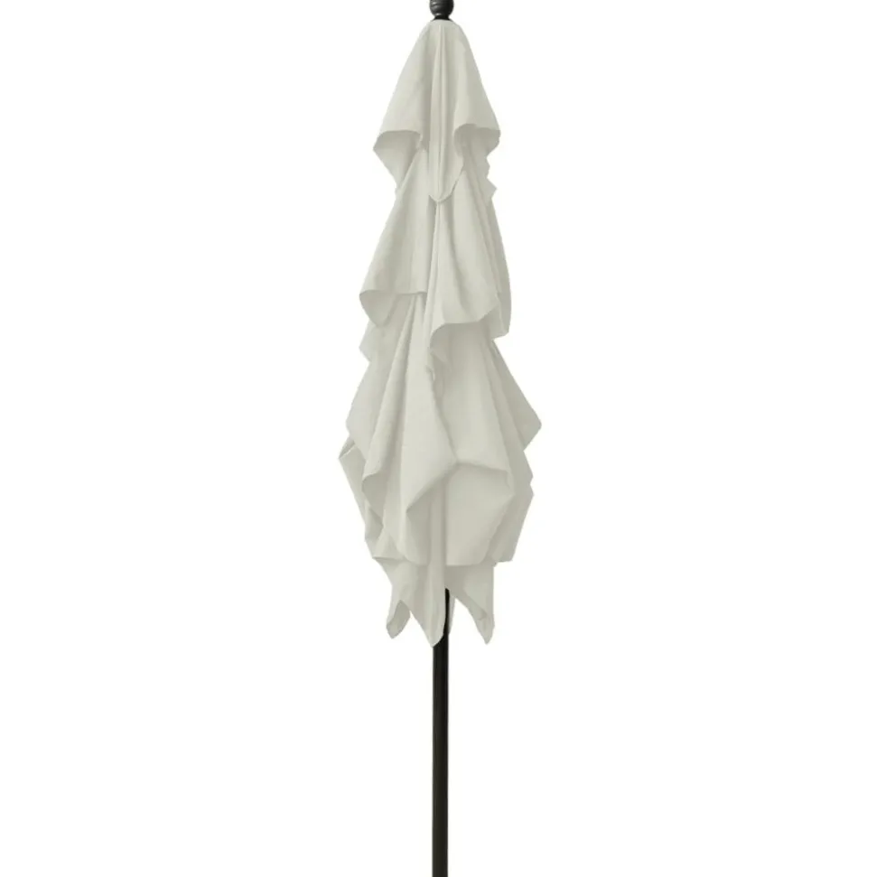 MAISON EXCLUSIVE - Parasol de jardin à 3 niveaux avec mât en aluminium sable