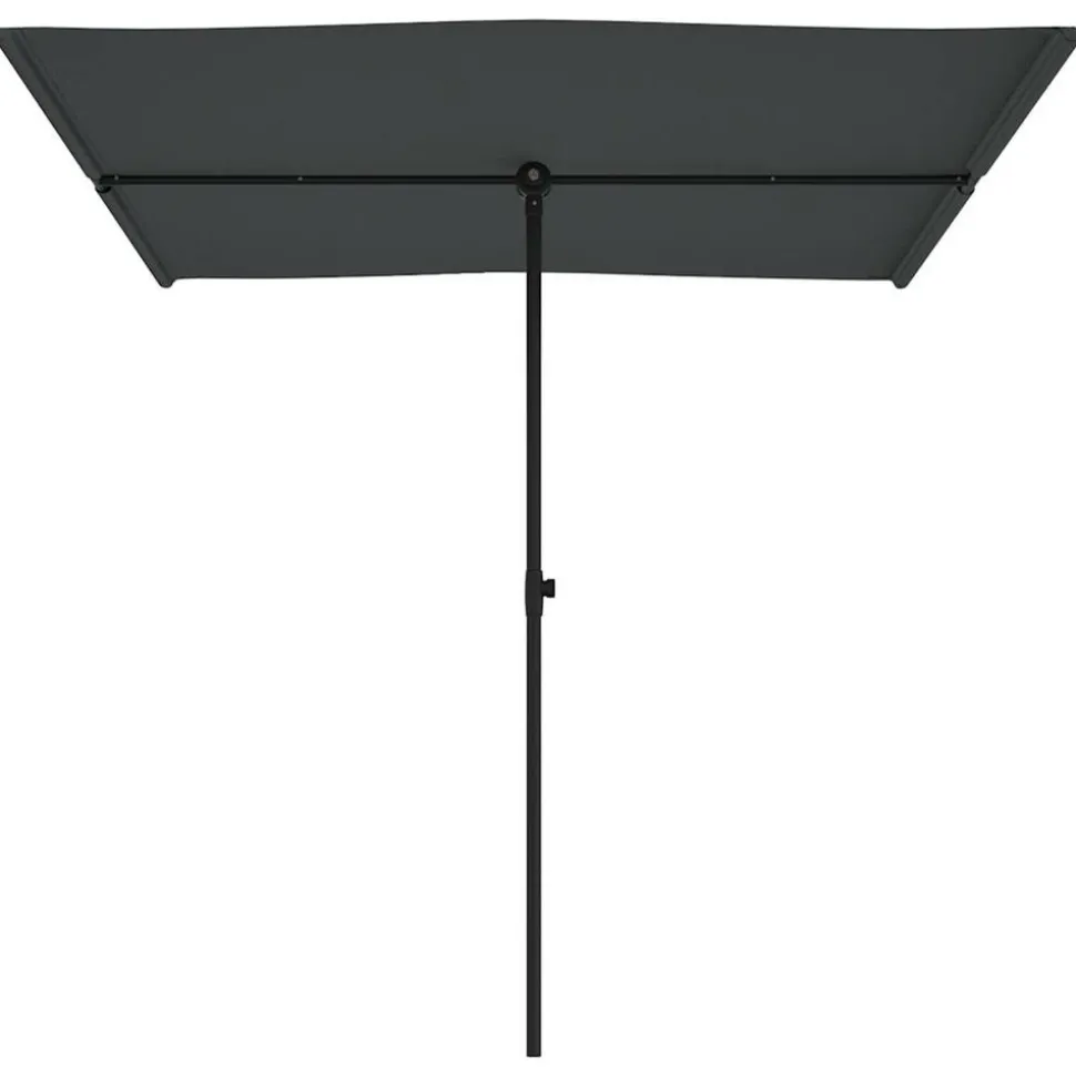 MAISON EXCLUSIVE - Parasol de jardin avec mât en aluminium 2x1,5 m anthracite