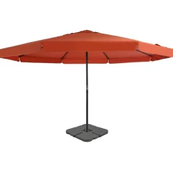 MAISON EXCLUSIVE - Parasol de jardin avec base portable terre cuite