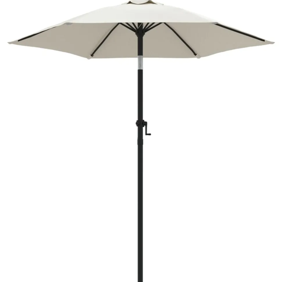MAISON EXCLUSIVE - Parasol blanc sable 200x224 cm aluminium