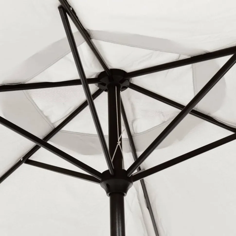 MAISON EXCLUSIVE - Parasol blanc sable 200x224 cm aluminium