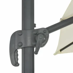 MAISON EXCLUSIVE - Parasol de jardin avec base portable sable