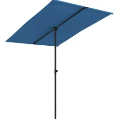 MAISON EXCLUSIVE - Parasol de jardin avec mât en aluminium 2x1,5 m bleu azuré