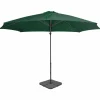 MAISON EXCLUSIVE - Parasol de jardin avec base portable vert
