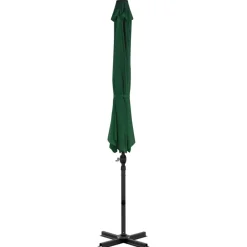 MAISON EXCLUSIVE - Parasol de jardin avec base portable vert