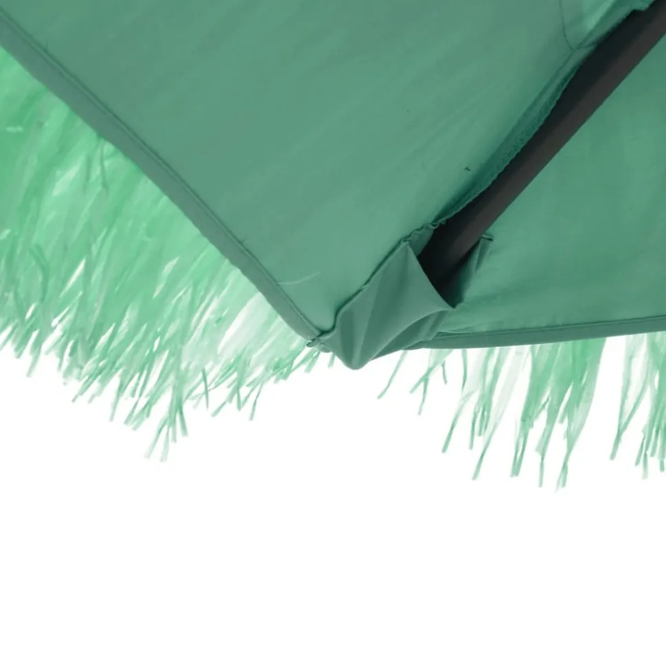 MAISON EXCLUSIVE - Parasol de jardin avec mât en acier vert 290x290x238 cm