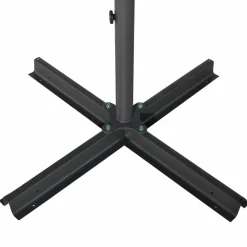 MAISON EXCLUSIVE - Parasol de jardin avec mât en aluminium 600 cm vert
