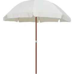 MAISON EXCLUSIVE - Parasol de jardin avec mât en acier 240 cm sable