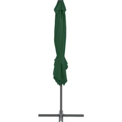 MAISON EXCLUSIVE - Parasol de jardin avec base portable vert