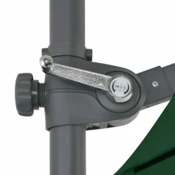 MAISON EXCLUSIVE - Parasol de jardin avec base portable vert