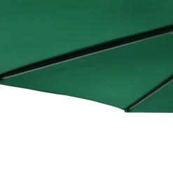 MAISON EXCLUSIVE - Parasol de jardin avec mât en acier vert 225x225x212 cm