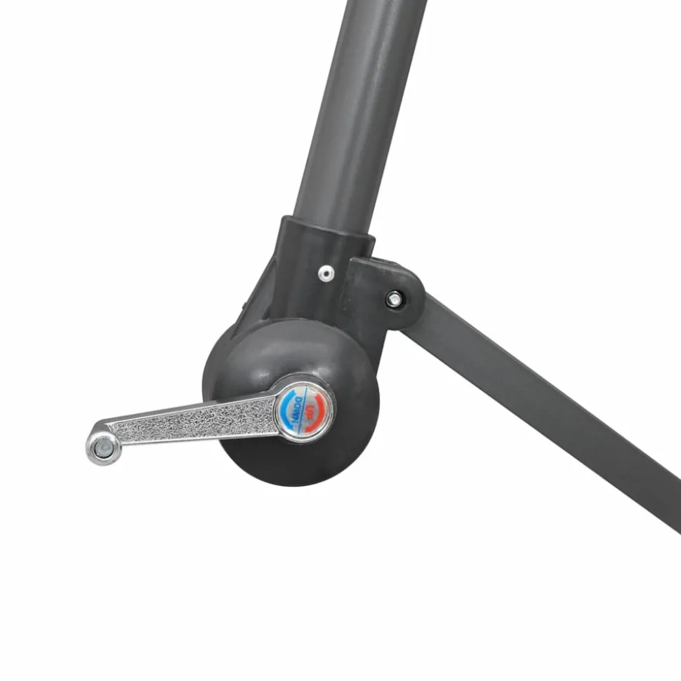 MAISON EXCLUSIVE - Parasol suspendu avec poteau terre cuite 3 m