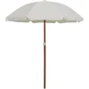 MAISON EXCLUSIVE - Parasol de jardin avec mât en acier 180 cm sable
