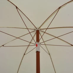MAISON EXCLUSIVE - Parasol de jardin avec mât en acier 180 cm sable
