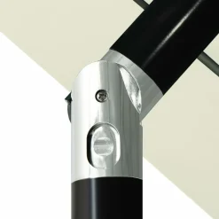 MAISON EXCLUSIVE - Parasol de jardin à 3 niveaux avec mât en aluminium sable 3,5 m