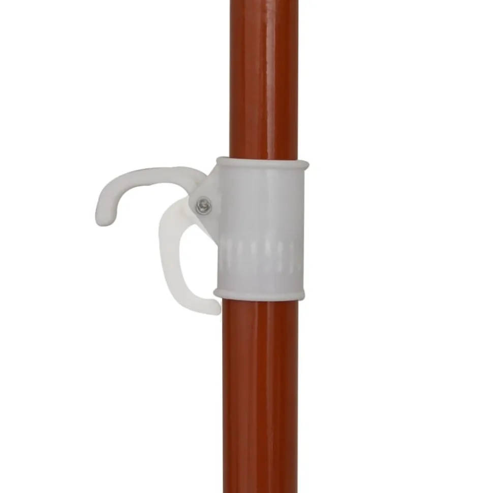 MAISON EXCLUSIVE - Parasol de jardin avec mât en acier 240 cm taupe