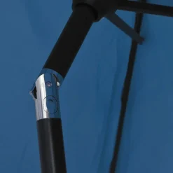 MAISON EXCLUSIVE - Parasol bleu 200x224 cm aluminium