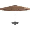 MAISON EXCLUSIVE - Parasol de jardin avec base portable taupe