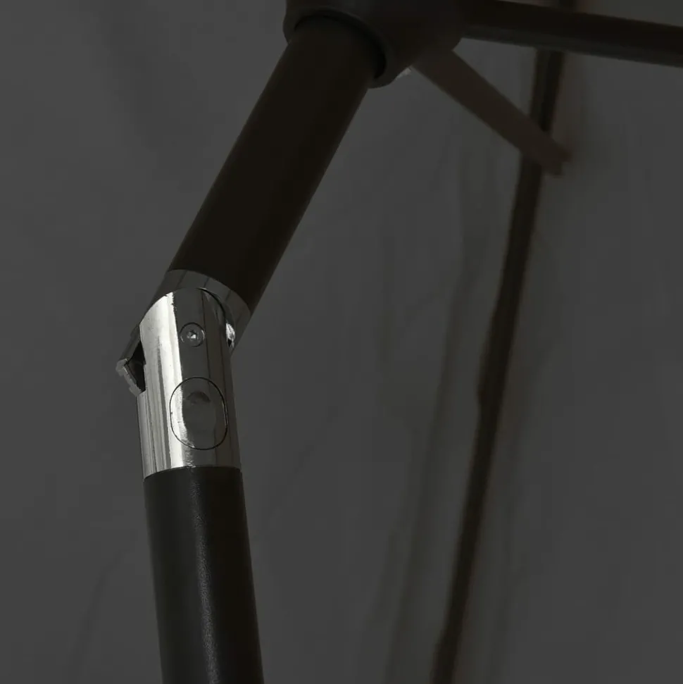 MAISON EXCLUSIVE - Parasol anthracite 200x224 cm aluminium