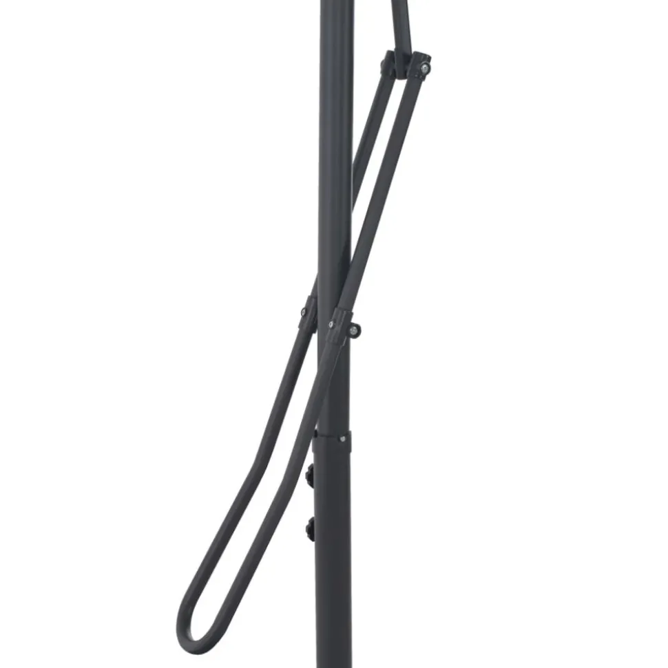 MAISON EXCLUSIVE - Parasol d'extérieur avec mât en acier 300 cm vert
