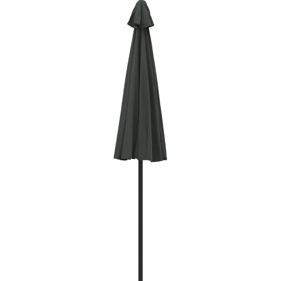MAISON EXCLUSIVE - Parasol d'extérieur avec mât en aluminium 270 cm anthracite