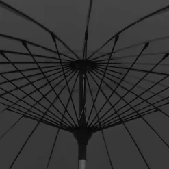 MAISON EXCLUSIVE - Parasol d'extérieur avec mât en aluminium 270 cm anthracite